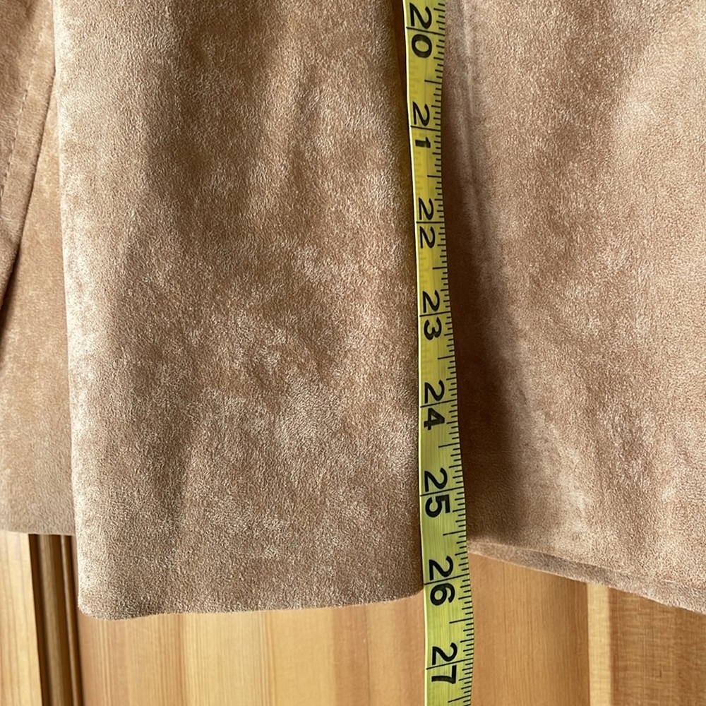Liz Claiborne Tan Suede Blazer - Picture 10 of 13